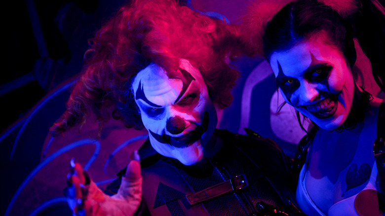 Jack the Clown and Chance at Universal Horror Unleashed
