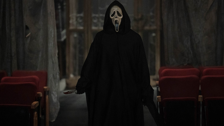 Scream 6, Ghostface in the theater