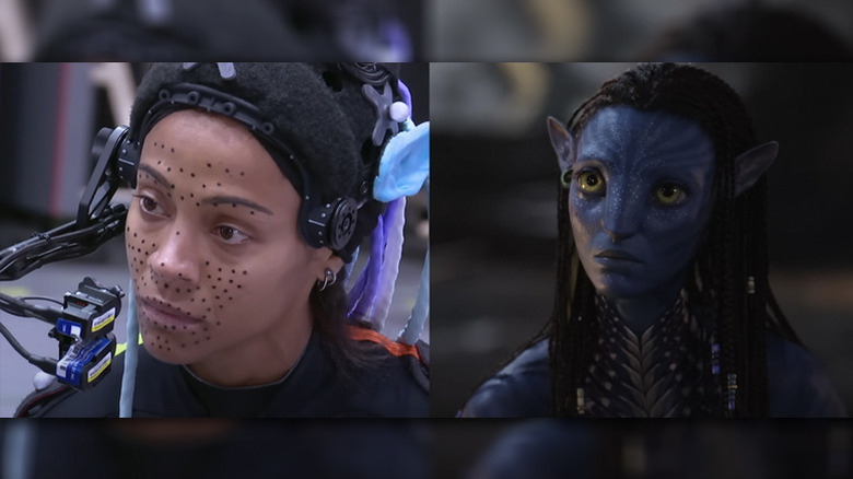 Zoe Saldaña in Avatar: The Way of Water