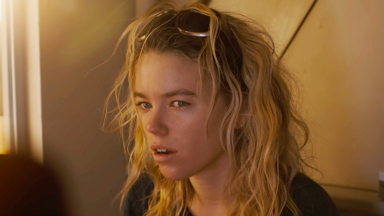 Kara Zor-El with sunglasses on top of her head in Supergirl (2026)