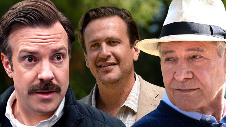 Jason Sudeikis, Jason Segel, and Harrison Ford 