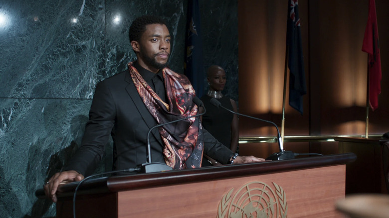 King T'Challa in Black Panther