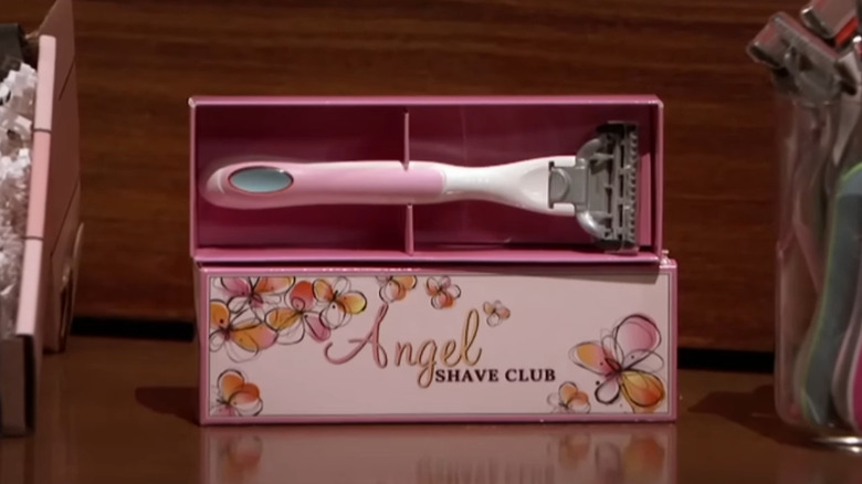 Angel Shave Club razor packaging