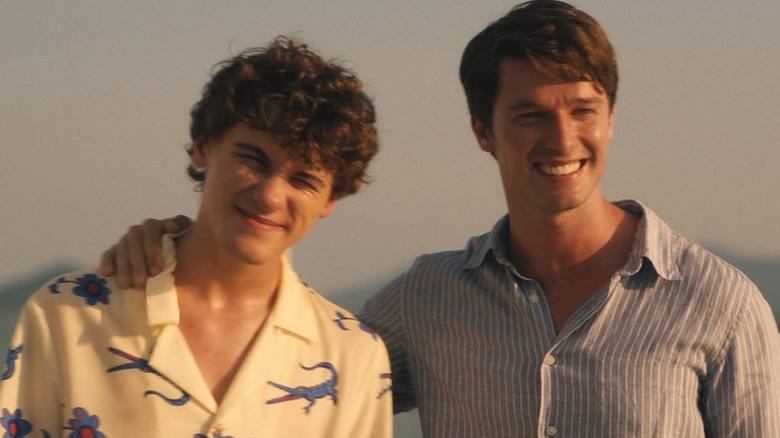 The Ratliff Brothers on the boat on their way to The White Lotus