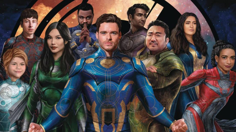The cast of Eternals 