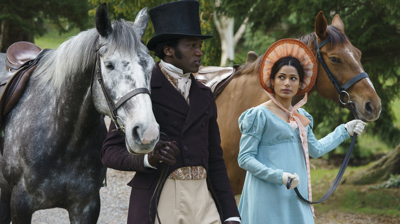 Sope Dirisu and Freida Pinto