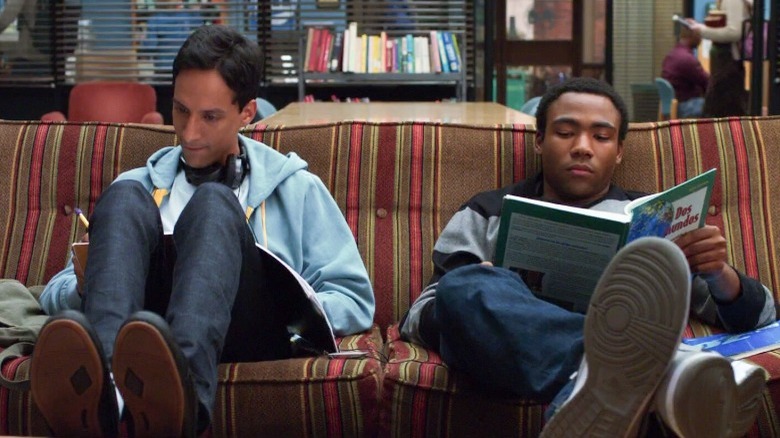 Troy and Abed study