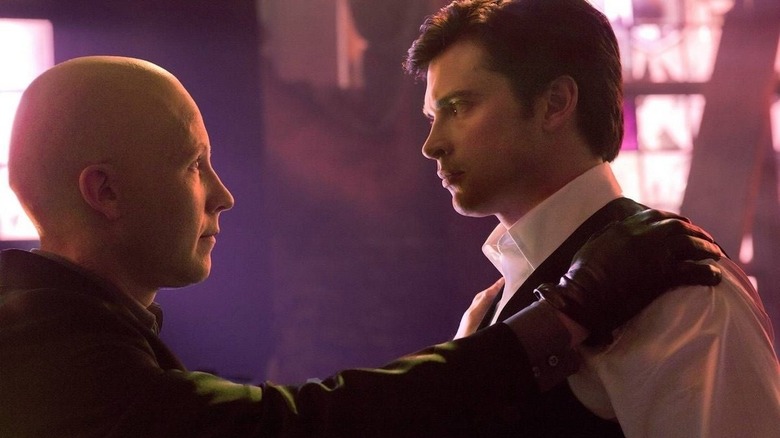 lex Luthor and Clark Kent in Smallville