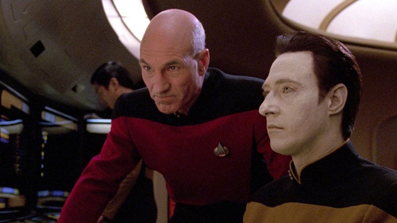 Star Trek: The Next Generation Picard and Data