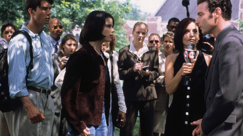 Scream 2 Sidney and Cotton