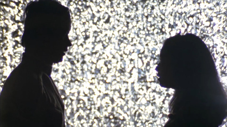 ultraseven dan and anne against bright background