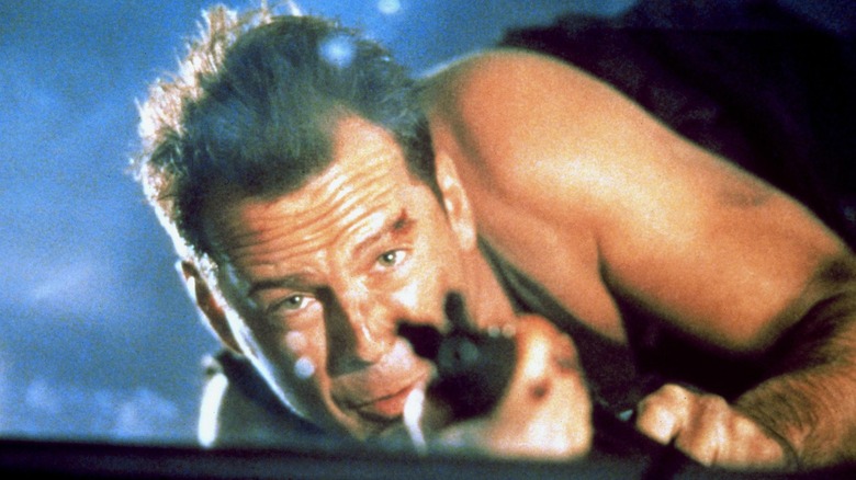 Bruce Willis as John McClane in "Die Hard"