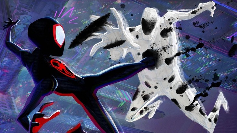 Miles Spot in Across the Spider-Verse