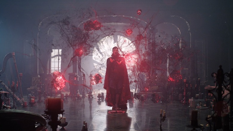 Doctor Strange dabbles in dark magic in "Doctor Strange in the Multiverse of Madness"
