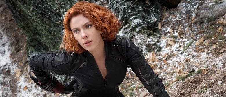 Scarlett Johansson as Black Widow in Avengers Age of Ultron - Scarlett Johansson Is Now The Highest-Grossing Female Movie Star Of All Time