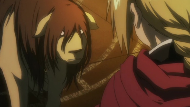 Fullmetal Alchemist Ed and Nina-dog Night of the Chimera's Cry