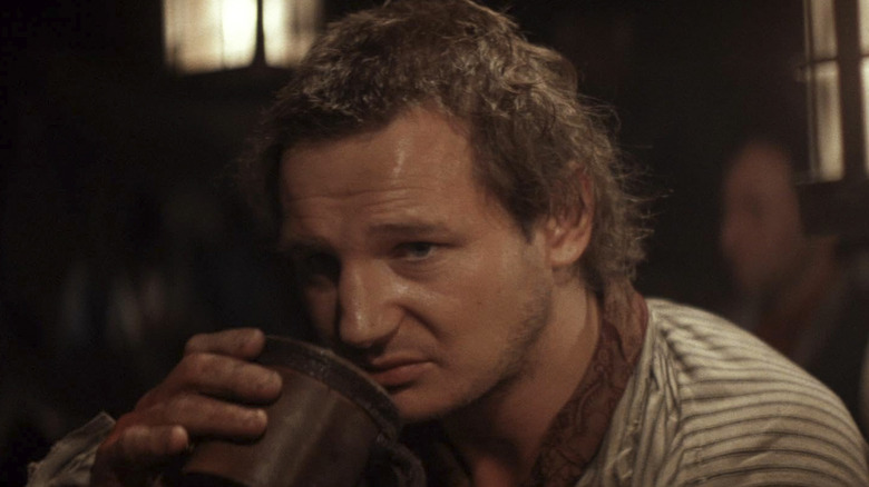 Liam Neeson as Seaman Charles Churchill in 1984's The Bounty
