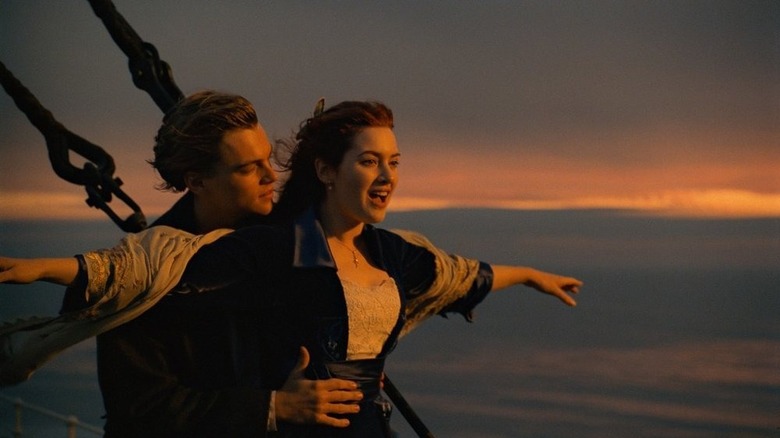 Leonardo DiCaprio and Kate Winslet in Titanic