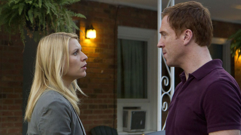 Claire Danes and Damian Lewis in Homeland