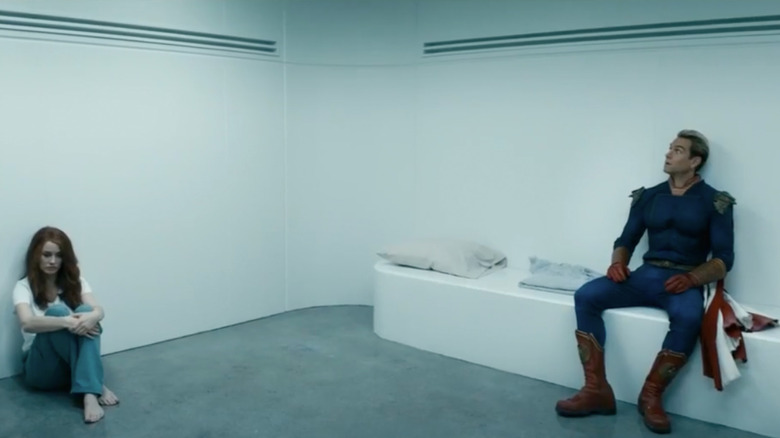 Dominique McElligott and Antony Starr in 'The Boys'