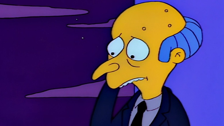 Mr Burns in The Simpsons Last Exit to Springfield