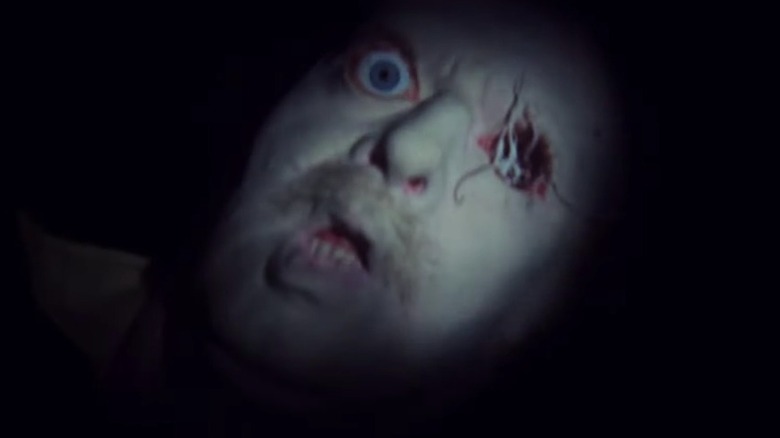 Scary head in Jaws