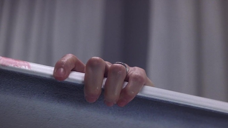 Michelle Pfieffer's hand in What Lies Beneath