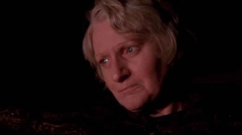 Sheila Keith looking away