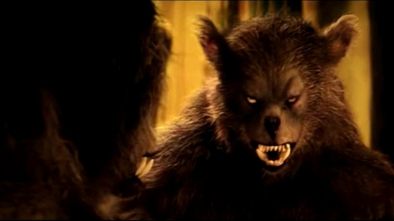Judy Greer turning into a werewolf