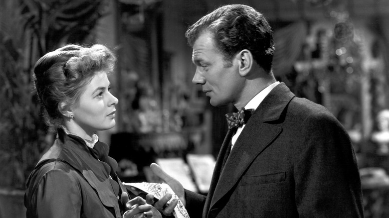 Joseph Cotten talks to Ingrid Bergman