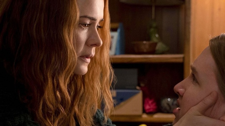 Sarah Paulson takes care of her daughter