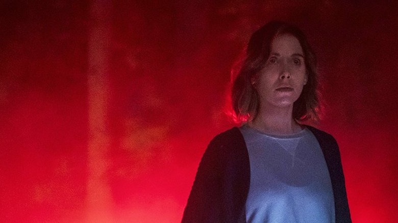 Allison Brie looks terrified