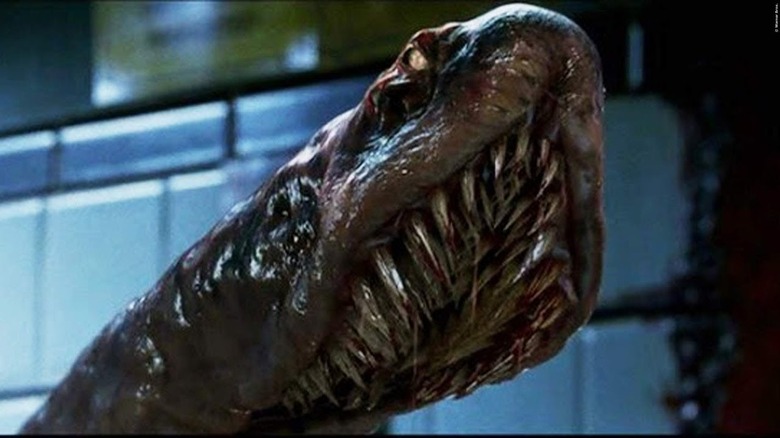 monster with fangs