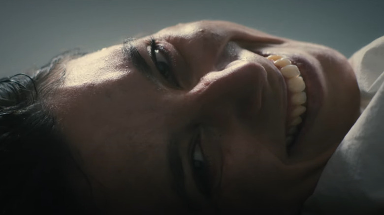 The First Omen grinning