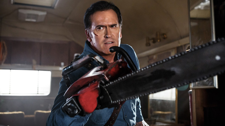 Bruce Campbell as Ash in Ash vs Evil Dead