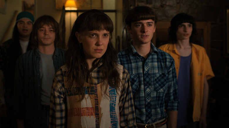 Stranger Things cast in Stranger Things Season 4