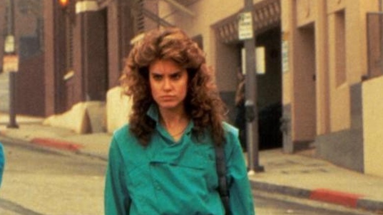 Girl on street