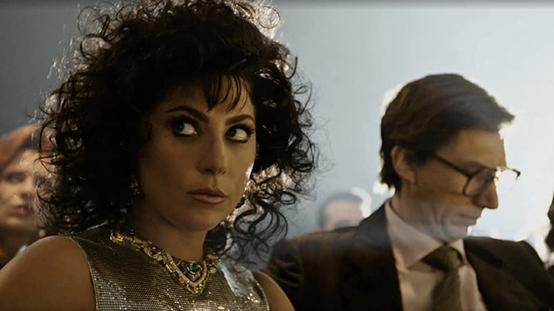 Lady Gaga and Adam Driver in House of Gucci