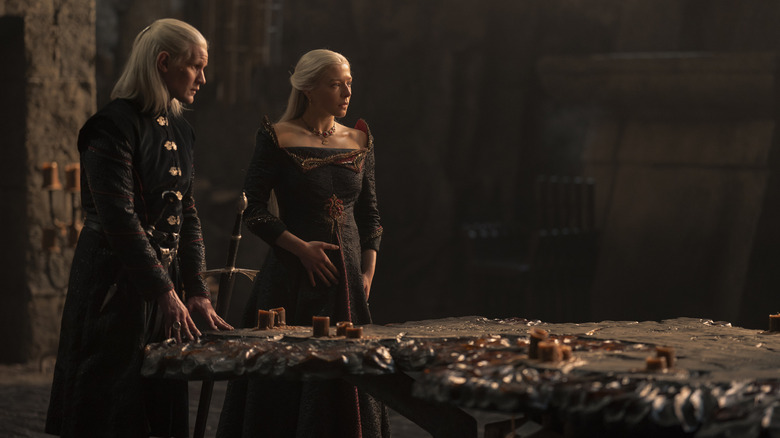 Matt Smith and Emma D'Arcy in House of the Dragon