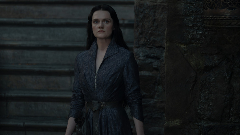 Alys Rivers looking suspicious on House of the Dragon