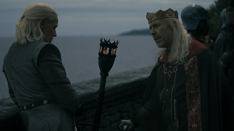 Paddy Considine and Matt Smith in House of the Dragon