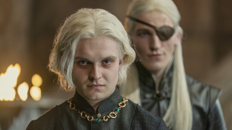 Aegon and Aemond in House of the Dragon