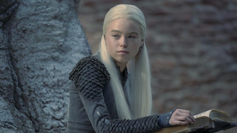 Milly Alcock as Rhaenyra Targaryen in House of the Dragon