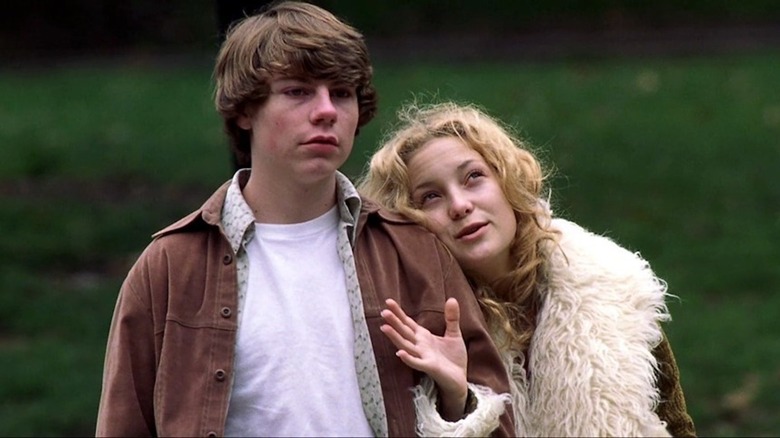 Patrick Fugit and Kate Hudson in Almost Famous