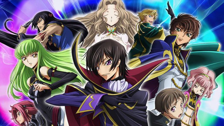 Code Geass Lelouch of the Rebellion season 2 character poster CC Suzaku Kallen