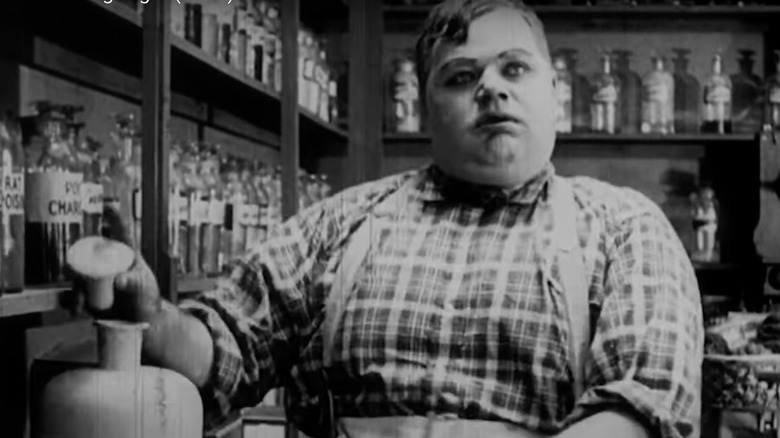 Roscoe Fatty Arbuckle sneer his wedding night