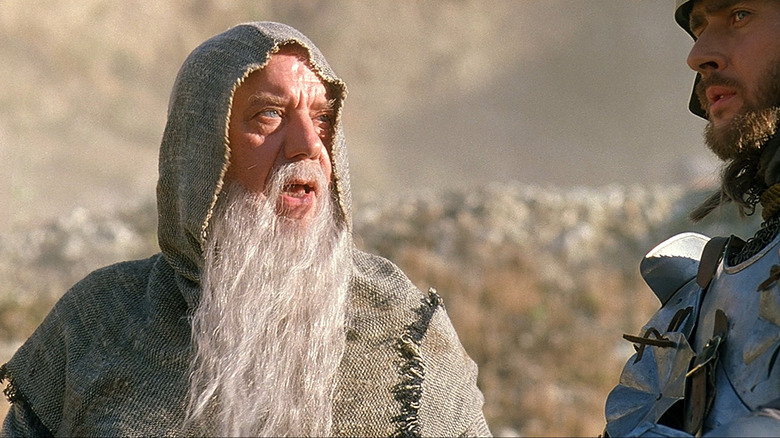 The Wise Man tells King Arthur all about being wise in Army of Darkness