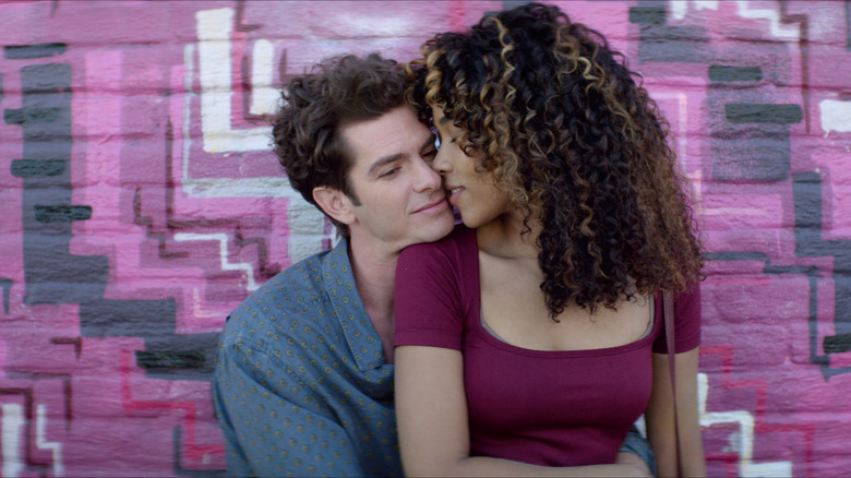 Andrew Garfield and Alexandra Shipp