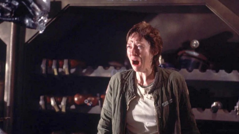 Veronica Cartwright as Lambert in Alien