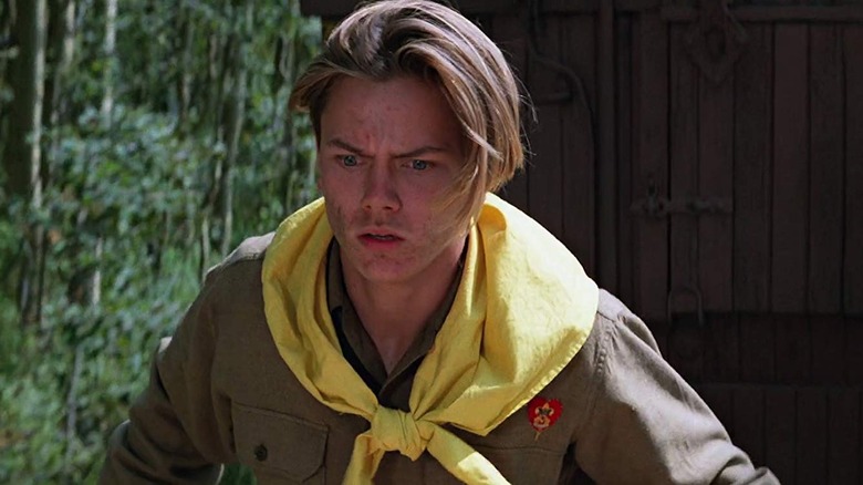 River Phoenix as a young Indiana Jones in Indiana Jones and the Last Crusade